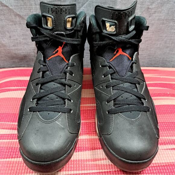 %Nike Air Jordan 6 Retro Infrared Black (2014) Men Size 10.5 / AJ12 main image 15